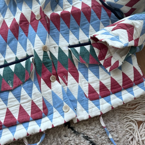 ZARA viral diamond quilted jacquard jacket - Picture 5 of 6